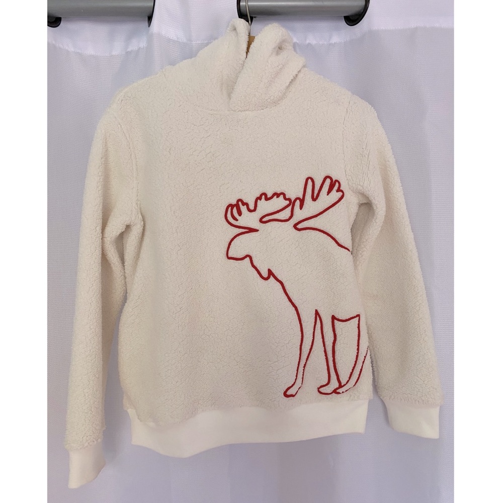 abercrombie kids Sherpa Logo Hoodie